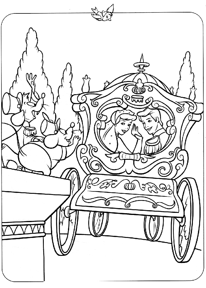 Dibujo para colorear: Carriage (Transporte) #146179 - Dibujos para Colorear e Imprimir Gratis