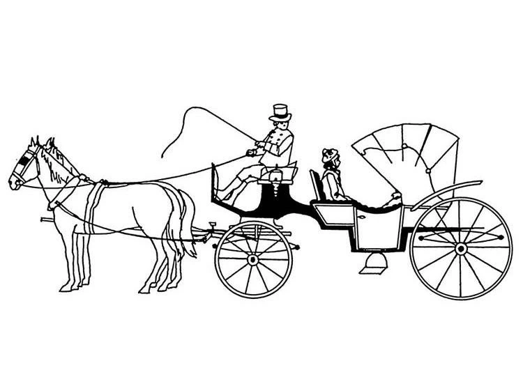 Dibujo gratuito Carruaje #146192 de la coleccion Transporte para imprimir