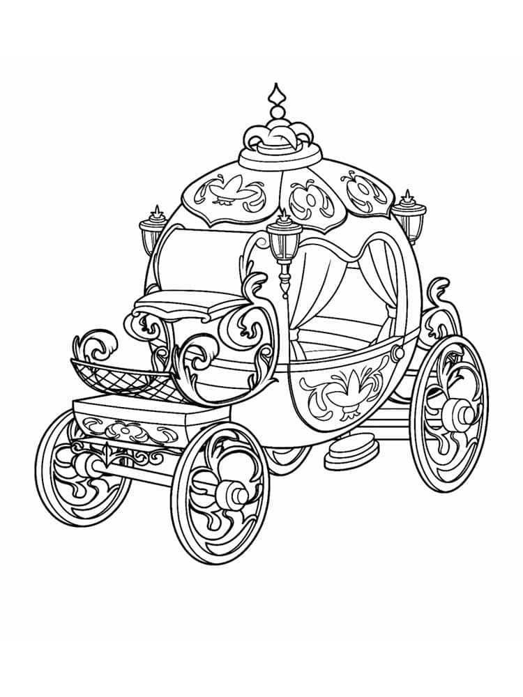 Dibujo gratuito Carruaje #209841 de la coleccion Transporte para imprimir