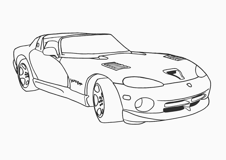 Dibujo para colorear: Cars (Transporte) #146426 - Dibujos para Colorear e Imprimir Gratis