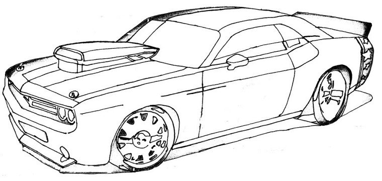 Dibujo para colorear: Cars (Transporte) #146450 - Dibujos para Colorear e Imprimir Gratis