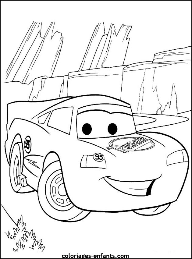 Dibujo para colorear: Cars (Transporte) #146461 - Dibujos para Colorear e Imprimir Gratis