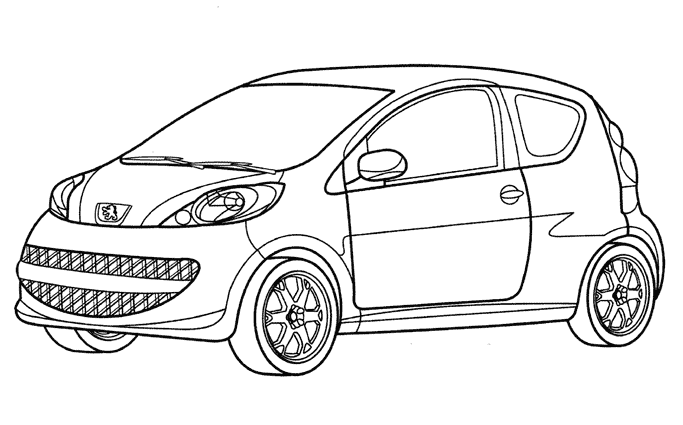 Dibujo para colorear: Cars (Transporte) #146497 - Dibujos para Colorear e Imprimir Gratis