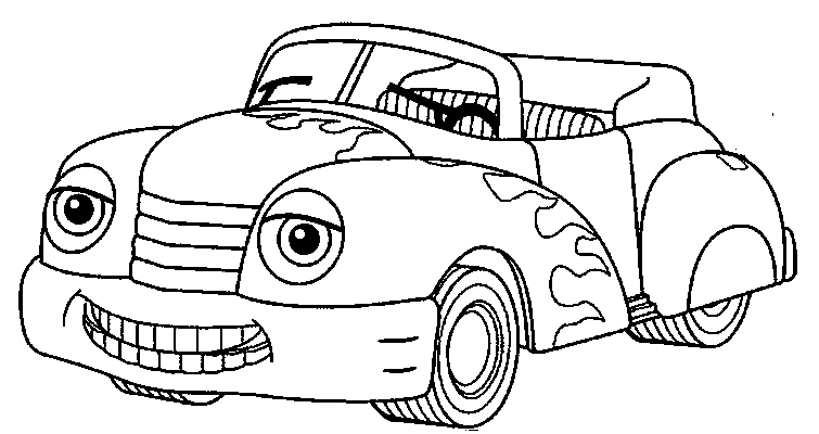 Dibujo para colorear: Cars (Transporte) #146500 - Dibujos para Colorear e Imprimir Gratis