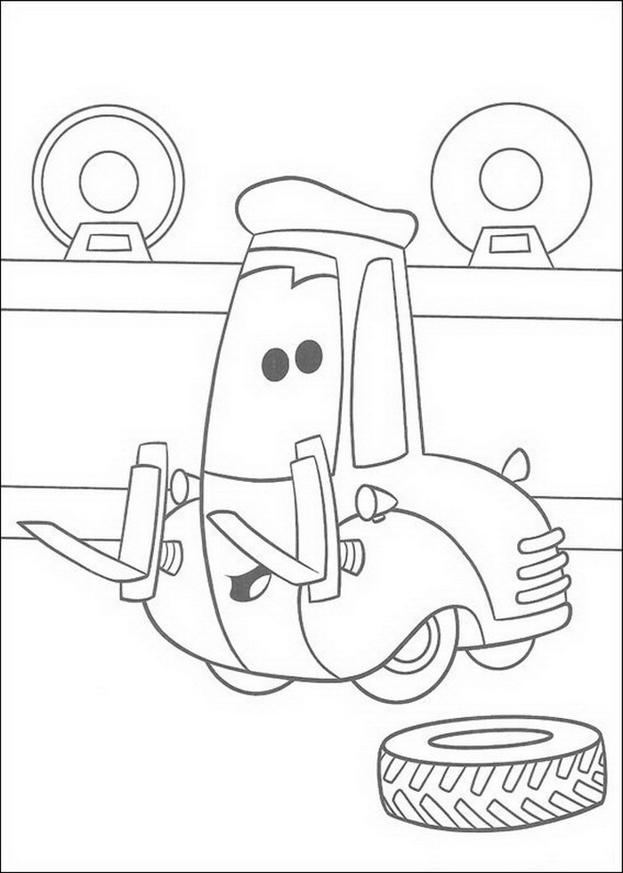 Dibujo para colorear: Cars (Transporte) #146506 - Dibujos para Colorear e Imprimir Gratis