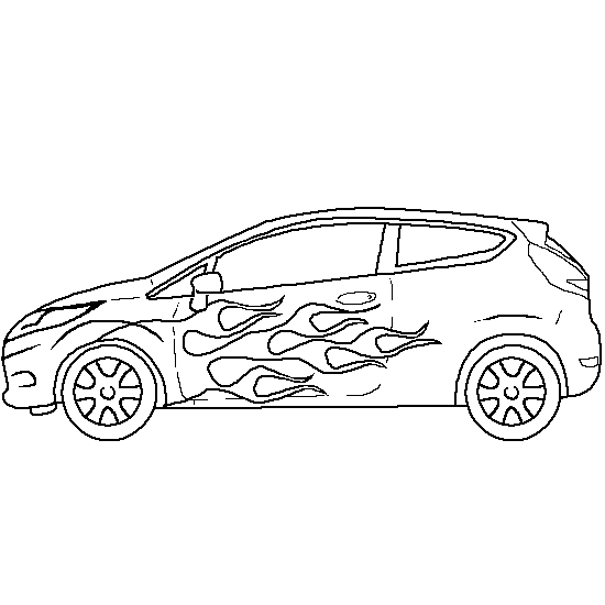 Dibujo para colorear: Cars (Transporte) #146540 - Dibujos para Colorear e Imprimir Gratis