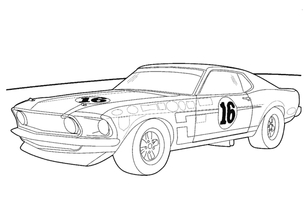 Dibujo para colorear: Cars (Transporte) #146543 - Dibujos para Colorear e Imprimir Gratis