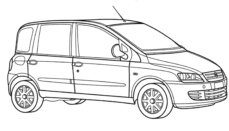 Dibujo para colorear: Cars (Transporte) #146573 - Dibujos para Colorear e Imprimir Gratis