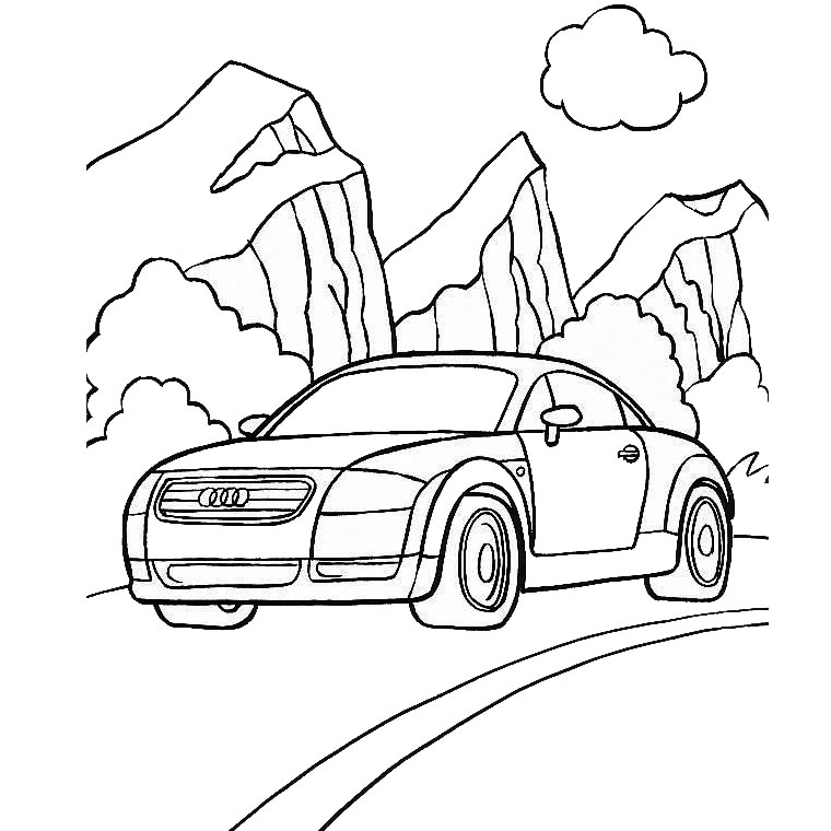 Dibujo para colorear: Cars (Transporte) #146604 - Dibujos para Colorear e Imprimir Gratis