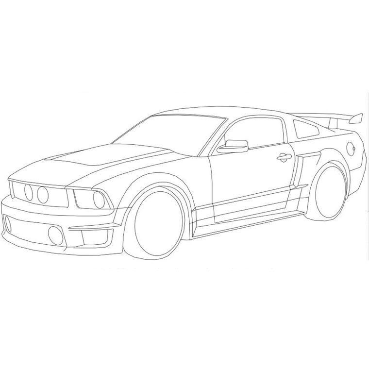 Dibujo para colorear: Cars (Transporte) #146617 - Dibujos para Colorear e Imprimir Gratis