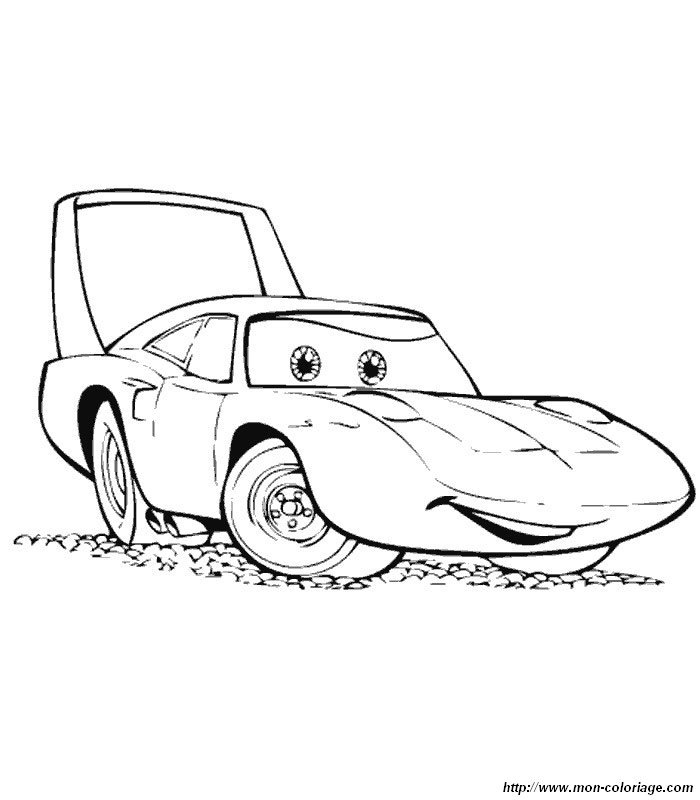 Dibujos de Cars #146638 (Transporte) para colorear – Páginas imprimibles  gratis