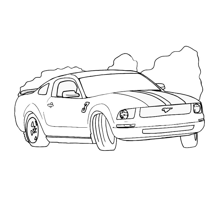 Dibujo para colorear: Cars (Transporte) #146644 - Dibujos para Colorear e Imprimir Gratis