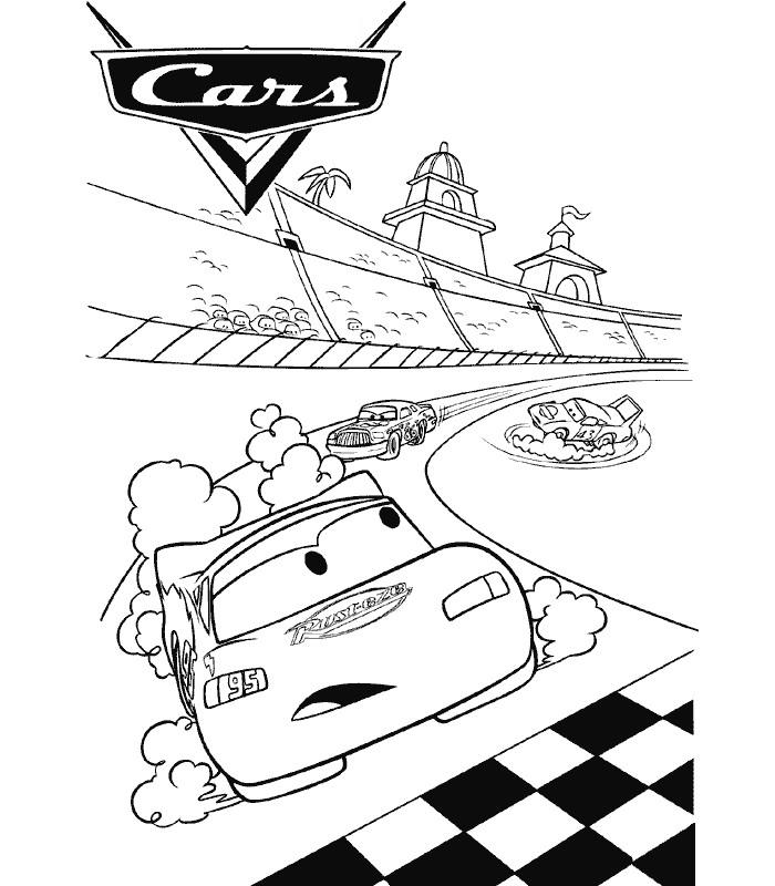 Dibujo para colorear: Cars (Transporte) #146668 - Dibujos para Colorear e Imprimir Gratis
