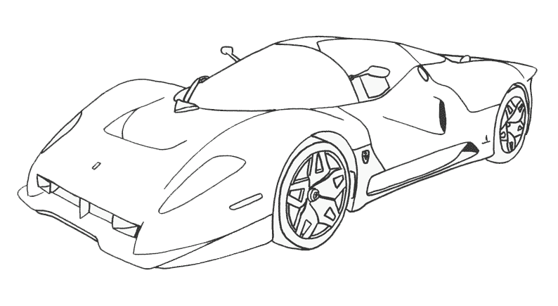 Dibujo gratuito Coches #146464 de la coleccion Transporte para imprimir
