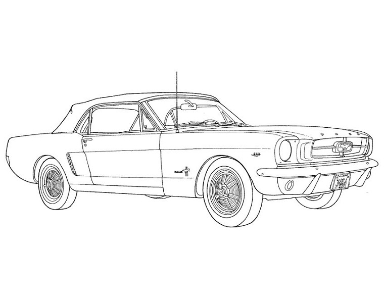Dibujo gratuito Coches #146492 de la coleccion Transporte para imprimir