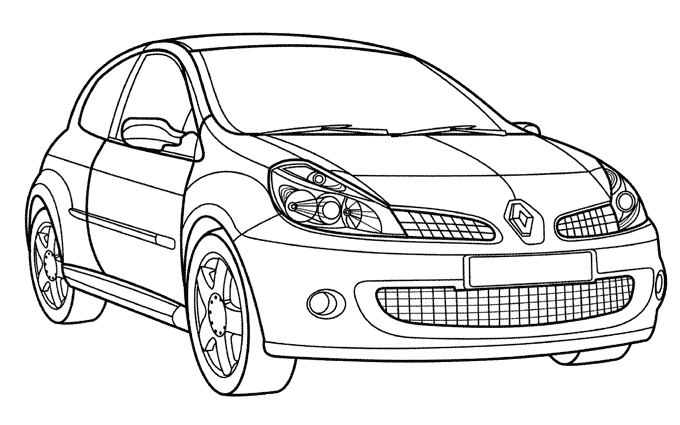 Dibujo gratuito Coches #146494 de la coleccion Transporte para imprimir