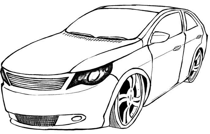 Dibujo gratuito Coches #146539 de la coleccion Transporte para imprimir