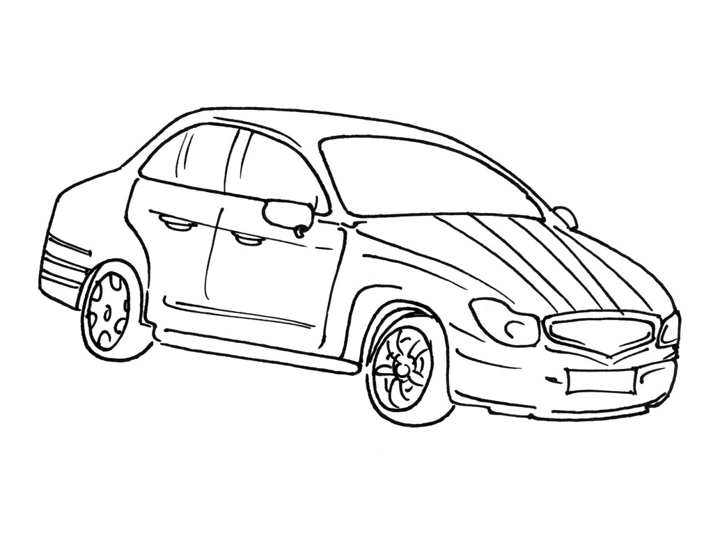 Dibujo gratuito Coches #146544 de la coleccion Transporte para imprimir