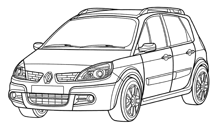 Dibujo gratuito Coches #146594 de la coleccion Transporte para imprimir