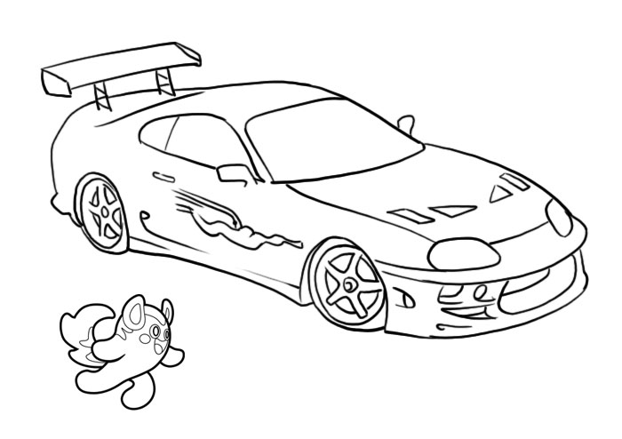 Dibujo gratuito Coches #146640 de la coleccion Transporte para imprimir