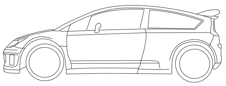 Dibujo gratuito Coches #146709 de la coleccion Transporte para imprimir
