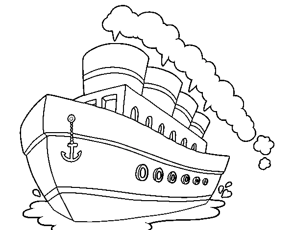 Dibujo gratuito Crucero #140699 de la coleccion Transporte para imprimir
