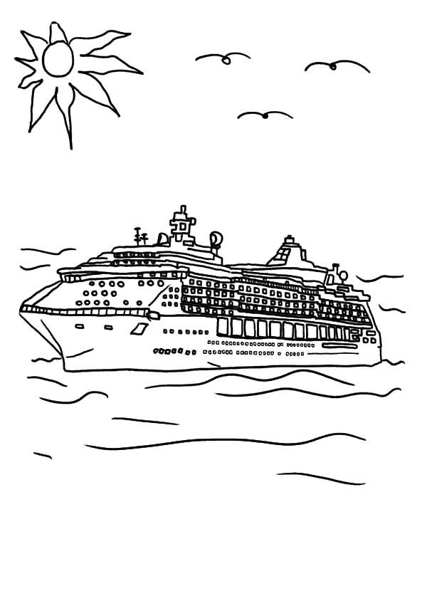 Dibujo gratuito Crucero #140870 de la coleccion Transporte para imprimir