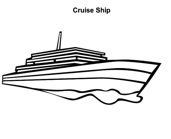 Dibujo gratuito Crucero #140877 de la coleccion Transporte para imprimir