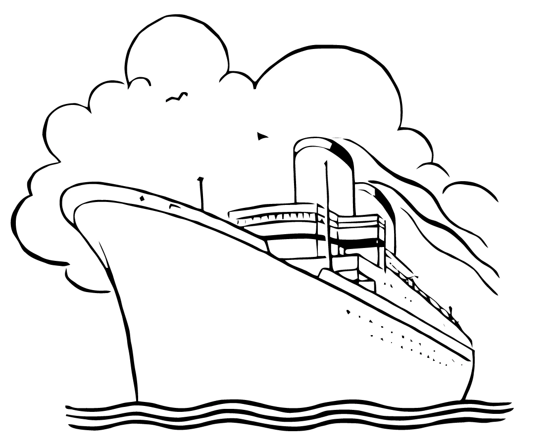 Dibujo gratuito Crucero #140890 de la coleccion Transporte para imprimir