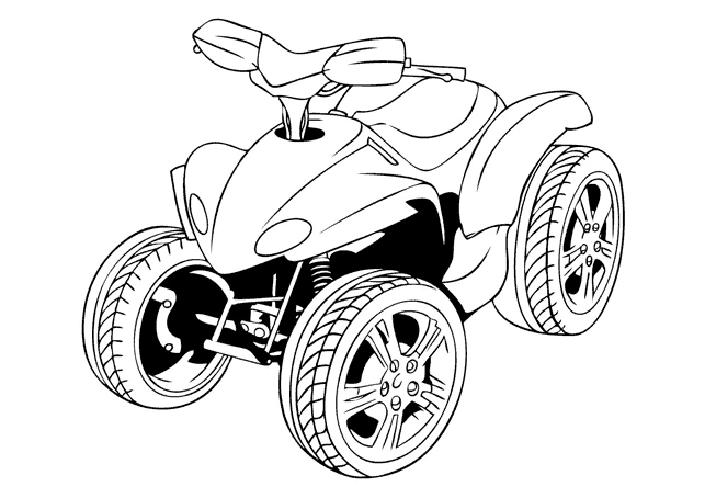 Dibujo gratuito Cuatriciclo #143189 de la coleccion Transporte para imprimir
