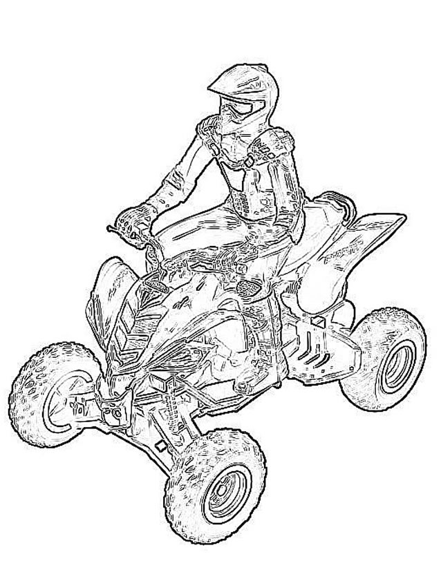 Dibujo gratuito Cuatriciclo #143191 de la coleccion Transporte para imprimir