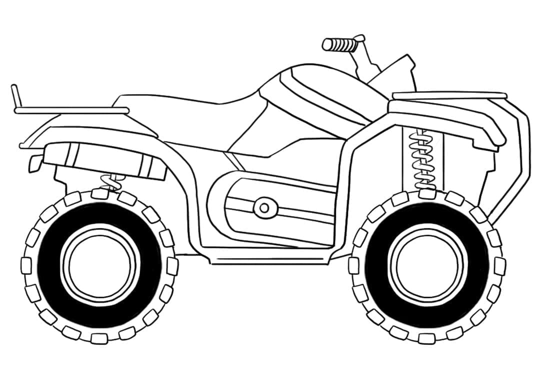 Dibujo gratuito Cuatriciclo #179378 de la coleccion Transporte para imprimir
