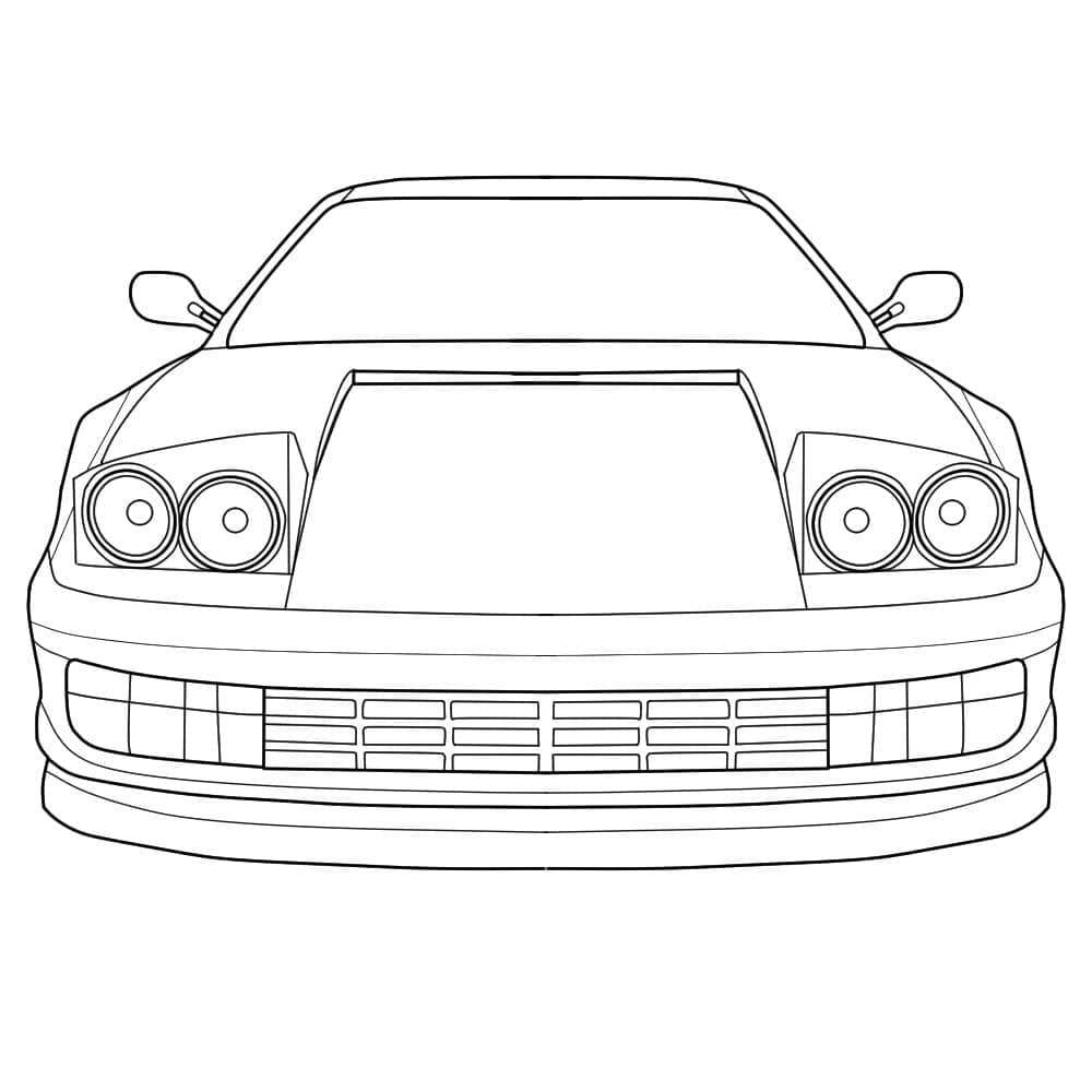 Dibujo gratuito Ferrari #186866 de la coleccion Transporte para imprimir