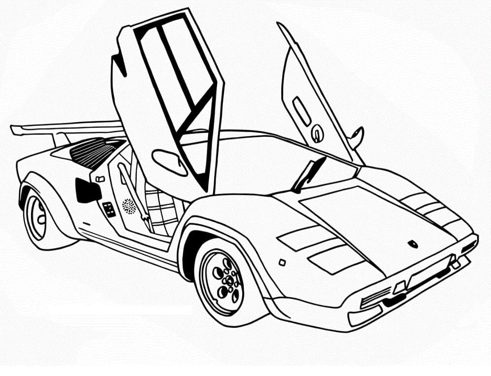 Dibujo para colorear: Ferrari (Transporte) #186879 - Dibujos para Colorear e Imprimir Gratis