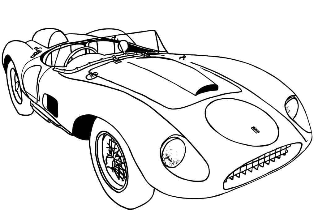 Dibujo gratuito Ferrari #186896 de la coleccion Transporte para imprimir