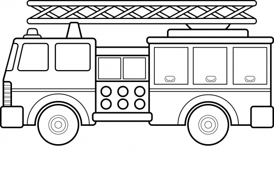 Dibujo para colorear: Firetruck (Transporte) #135778 - Dibujos para Colorear e Imprimir Gratis