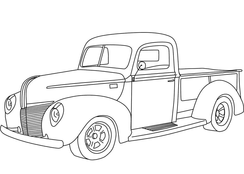 Dibujo gratuito Ford #174184 de la coleccion Transporte para imprimir