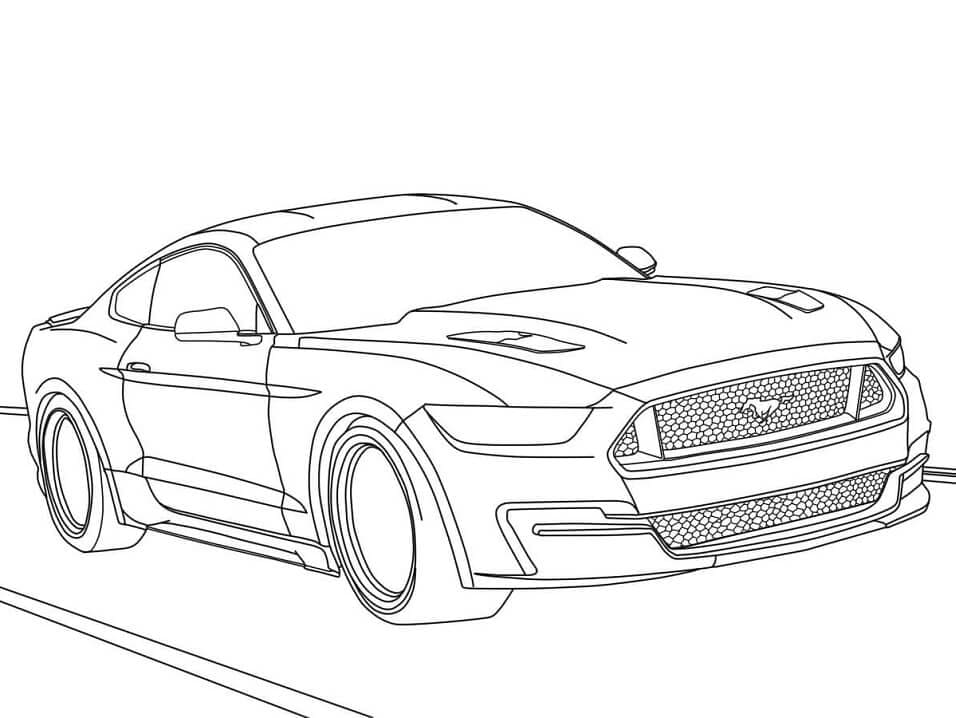 Dibujo gratuito Ford #174201 de la coleccion Transporte para imprimir