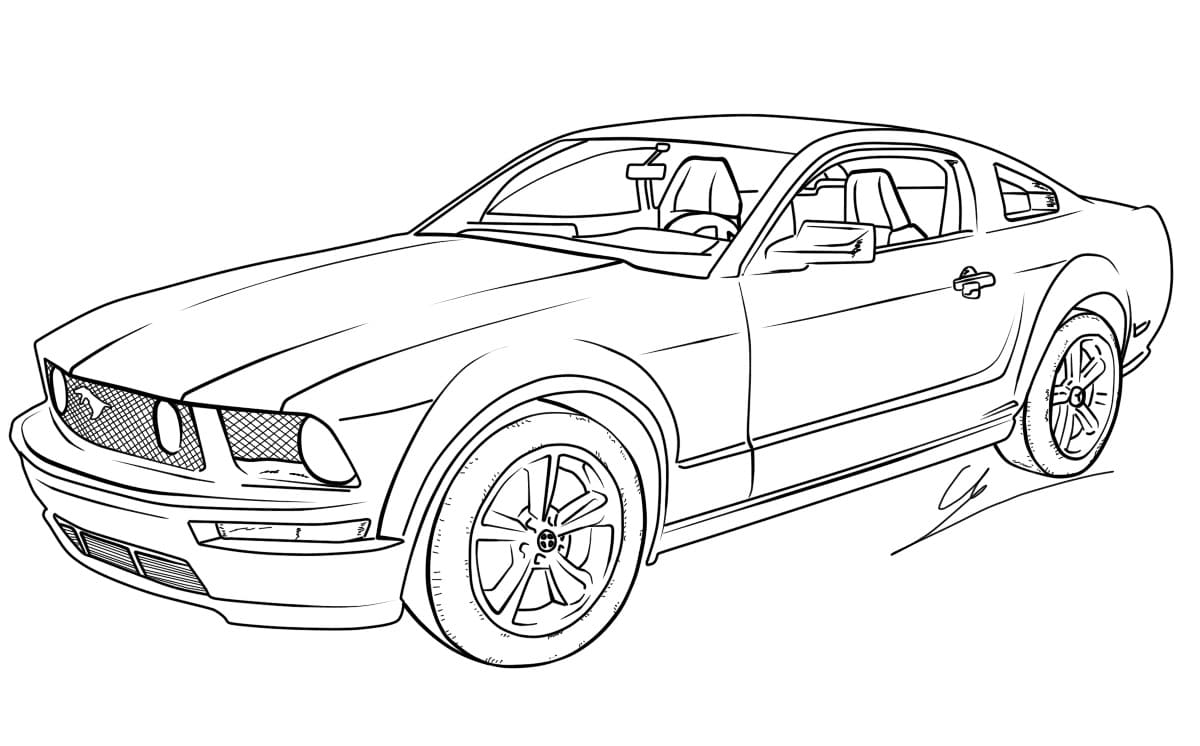 Dibujo gratuito Ford #174202 de la coleccion Transporte para imprimir Dibujo gratuito Ford #174202 de la coleccion Transporte para imprimir