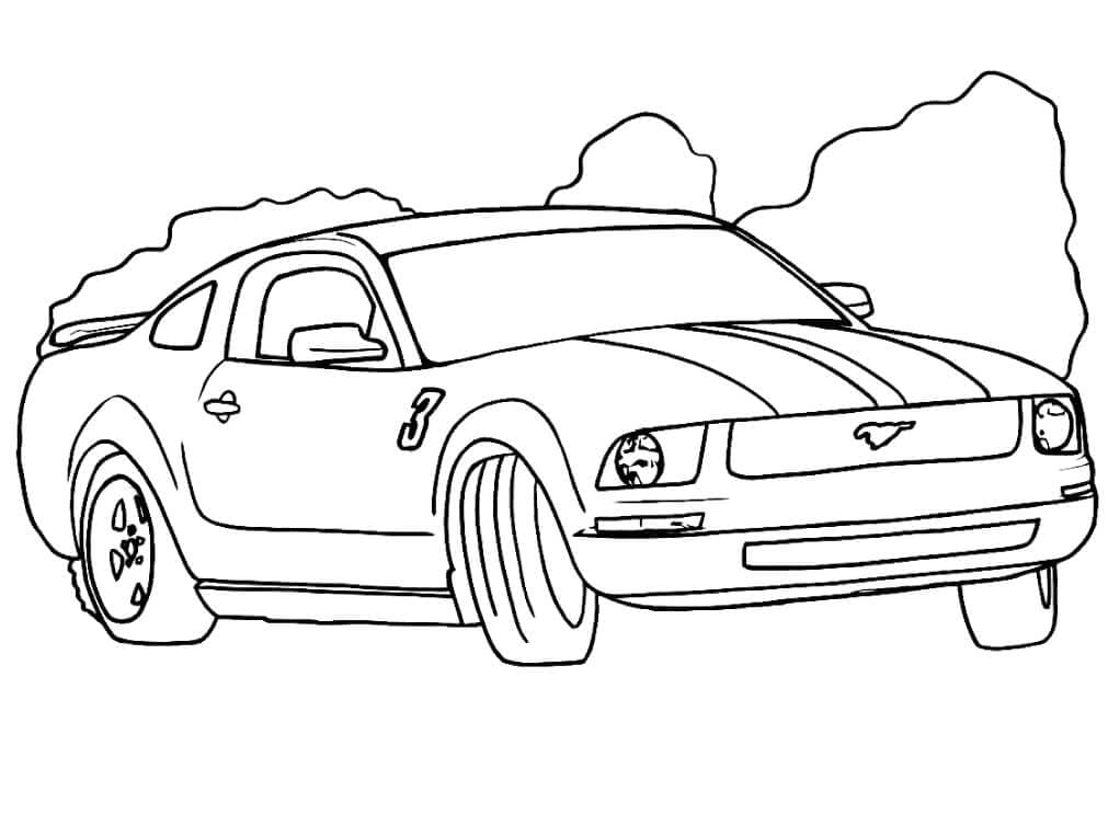 Dibujo para colorear: Ford (Transporte) #174203 - Dibujos para Colorear e Imprimir Gratis