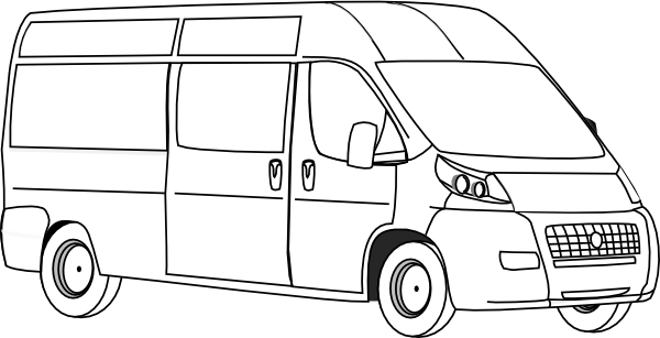 Dibujo gratuito Furgoneta #145245 de la coleccion Transporte para imprimir