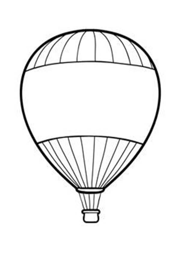 Dibujo gratuito Globo Aerostático #180258 de la coleccion Transporte para imprimir