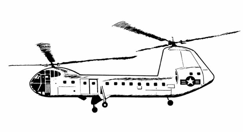 Dibujo para colorear: Helicopter (Transporte) #136074 - Dibujos para Colorear e Imprimir Gratis