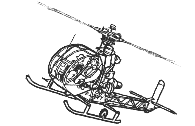 Dibujo para colorear: Helicopter (Transporte) #136093 - Dibujos para Colorear e Imprimir Gratis