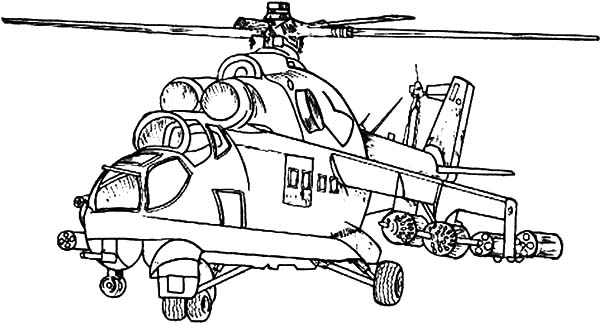 Dibujo para colorear: Helicopter (Transporte) #136102 - Dibujos para Colorear e Imprimir Gratis