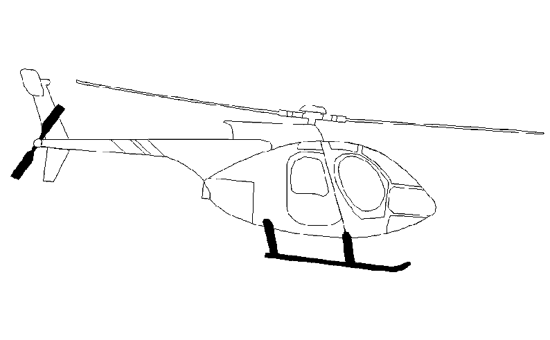 Dibujo para colorear: Helicopter (Transporte) #136134 - Dibujos para Colorear e Imprimir Gratis