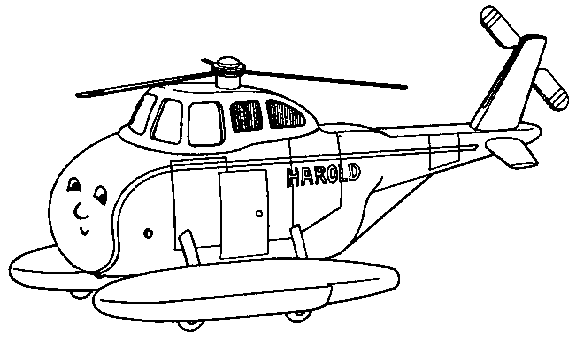 Dibujo para colorear: Helicopter (Transporte) #136187 - Dibujos para Colorear e Imprimir Gratis