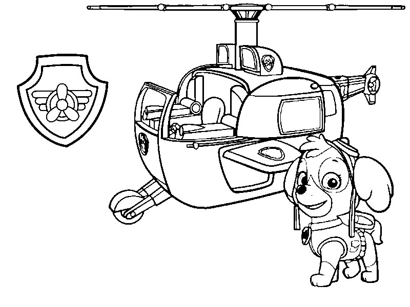 Dibujo gratuito Helicóptero #136181 de la coleccion Transporte para imprimir