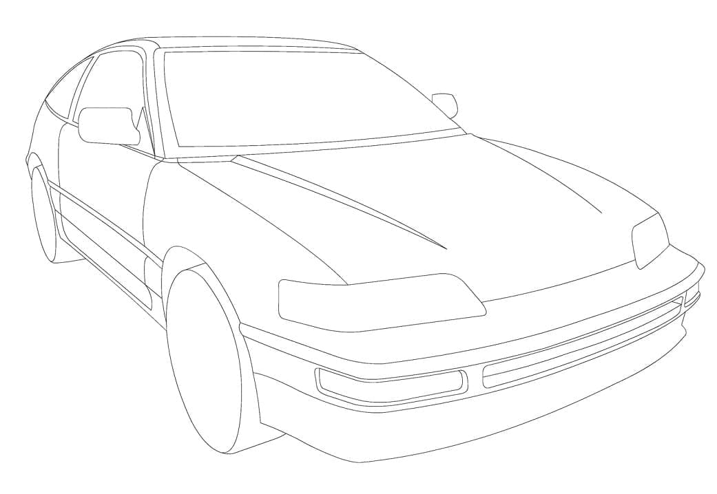 Dibujo gratuito Honda #204977 de la coleccion Transporte para imprimir Dibujo gratuito Honda #204977 de la coleccion Transporte para imprimir