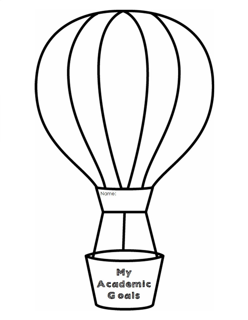 Dibujo para colorear: Hot air balloon (Transporte) #134689 - Dibujos para Colorear e Imprimir Gratis